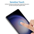 thumbnail image 4 of [2 Pack] Cnarery Samsung Galaxy S23 Screen Protector 6.1 Inch, 9H Tempered Glass Film, Fingerprint Unlock, Bubble Free, Scratch Resistant, Full Coverage, 4 of 6