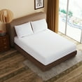 "Shunjie.Home Queen Size Fitted Sheet, 100 Egyptian Cotton, 600 Thread