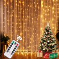 thumbnail image 2 of USB Festoon String Light Fairy Garland Curtain Light Christmas Light Christmas Decor For Home Ramadan Decorative New Year Lamp, 2 of 5