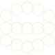thumbnail image 1 of 15 piezas anillos colgantes colgantes de metal para colgar aros de metal de metal anillos de sueño de ensueño, 1 of 5