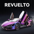 thumbnail image 2 of 1:24 Lamborghini Revuelto Spray Plated Version Model Car Toy Classic Fantasy Color Suitable for Friends' Graduation Gift, 2 of 10