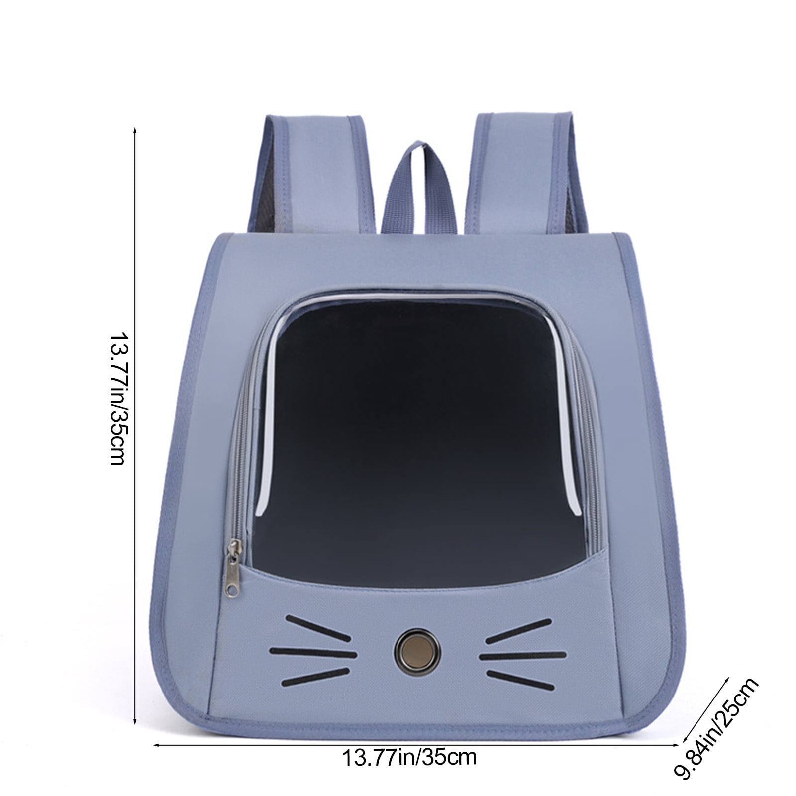 Handheld Backpack 2 In 1 Cats Carrier Foldable Pet Backpack for Small Dogs Cats Pet Sling Carrier Suitable for Outdoor Hiking Vet Visits Travel