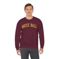 thumbnail image 6 of Bocce Ball Sweatshirt Gifts Crew Neck Shirt Long Sleeve Unisex, 6 of 7