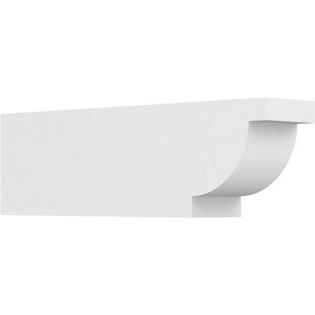 Ekena Millwork RFTP04X06X20ALP 6 x 4 x 20 in. Standard Alpine Architectural Grade PVC Rafter Tail