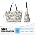 thumbnail image 4 of Disketp Flamingo Palm Trees Bolsa de Playa de Gran Capacidad, Bolso Impermeable y a Prueba de Arena para Mujer, Ideal para Playa, Piscina y Natación, 4 of 7