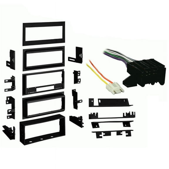Fits Pontiac Grand Prix 85-87 Single DIN Harness Radio Install Dash Kit