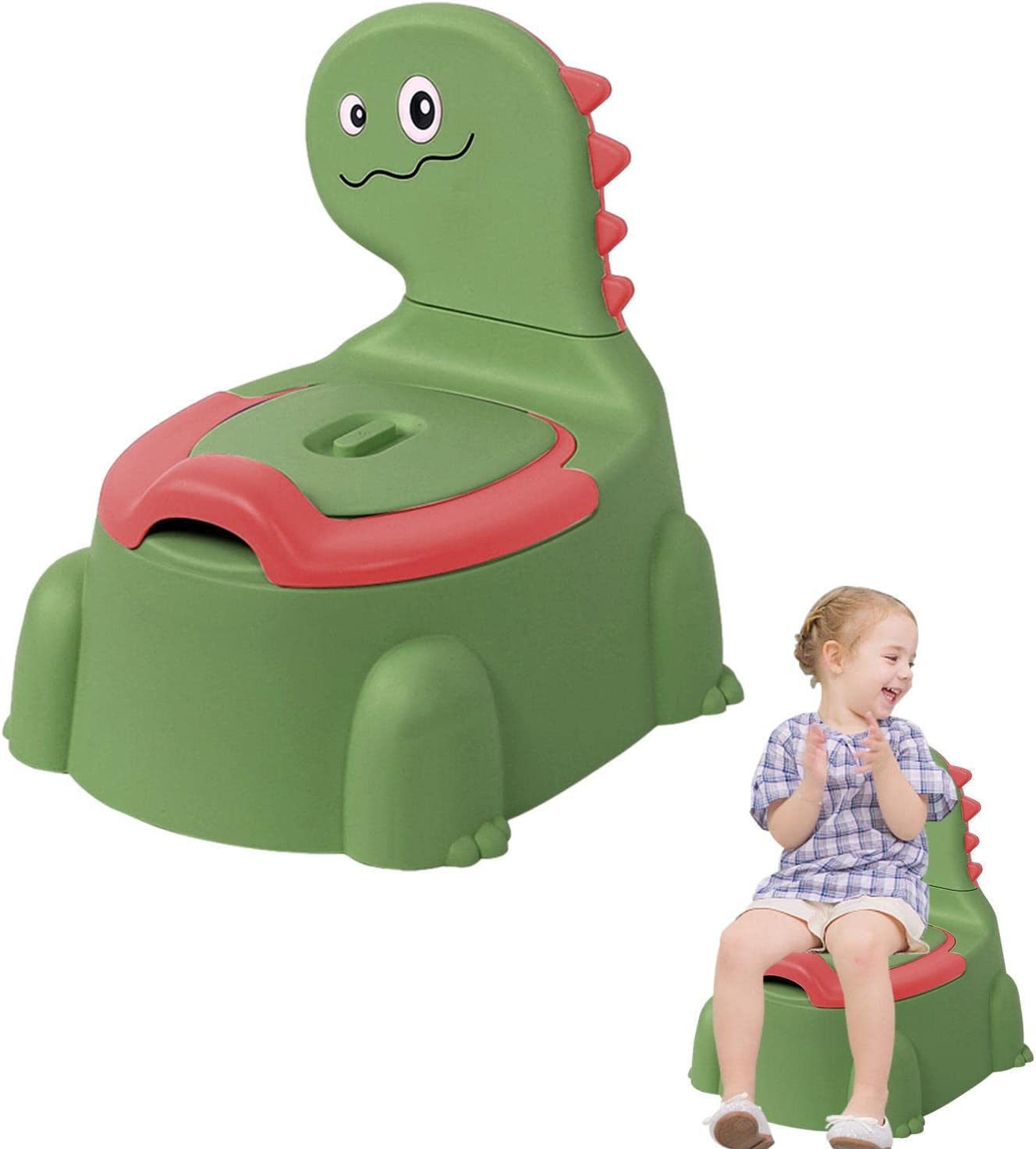 Baby Potty, Separated Dinosaur Training Potty for Toddlers, Child