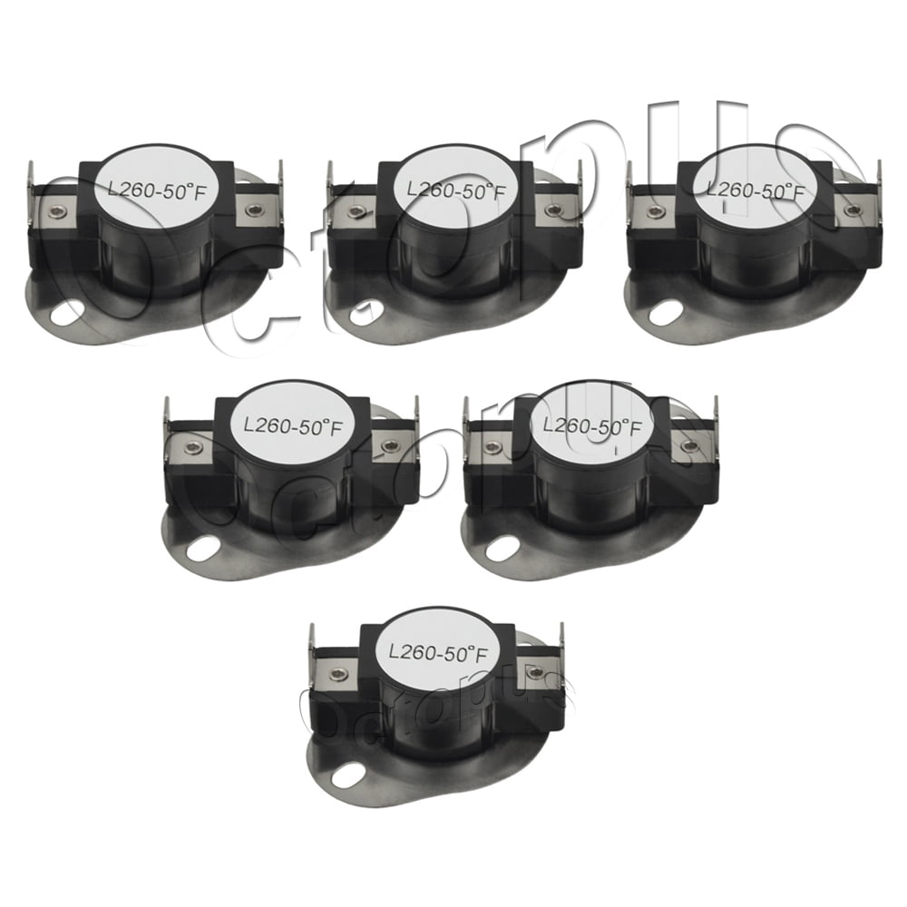 6 Pack DC4700018A Fits Samsung Dryer Thermal Fuse Thermostat