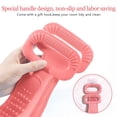 thumbnail image 2 of Silicone Dual-Sided Body Scrubber Bath Brush, 2 of 6