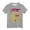 Light Gray, variant on Kids 2025 Preschool Graduation Tee Top Short Sleeve Crew Neck T-Shirt