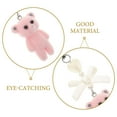 thumbnail image 3 of Milisten Colgante Para Oso Rosa Kawaii Llavero Resistente Para Y Accesorio, 3 of 8