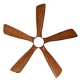 thumbnail image 3 of 52" Black Wood Ceiling Fan with Lights & Remote, 5-Blade, DC Motor, Indoor, 3 of 7