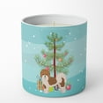thumbnail image 4 of Carolines Treasures CK3853CDL 3.75 x 3.25 in. Unisex Mal-Shi Christmas Tree 10 oz Decorative Soy Candle, 4 of 5