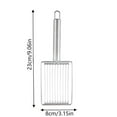 thumbnail image 3 of Tomato Slicer Portable Handheld Stainless Steel Cutter for Tomato and Onion Kitchen Gadget Slicing Tool Tomato Chopper Precision Slice Kitchenware Instrument, 3 of 7