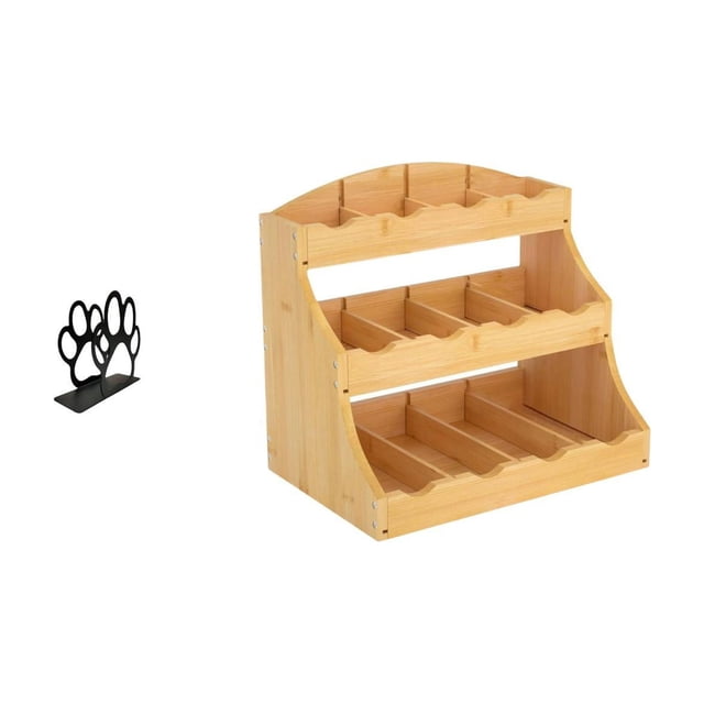 Servilletero de hierro,Soporte para servilletas con forma de pata,color negro,Dispensador de toallas de papel,soporte para pañuelos de papel independiente,Organizador de bolsitas de