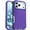 Purple Teal, variant on For Apple iPhone 17 Pro Case Shockproof Dust/Drop Proof 3 in 1 Full Body Rugged Heavy Duty Durable Cover Orange