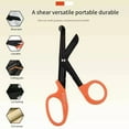 thumbnail image 3 of Medical Scissors Survive Paramedic Medical Rescue Scissor Gauze Tactical First Aid Shear Trauma Shears Survival Rescue black, 3 of 6