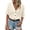 35# Beige, variant on Knit Short Sleeve Womens Sweater Spring Summer Crochet Tops 2026 V Neck Striped Button Down Dressy Casual Blouses Black L