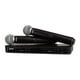 thumbnail image 1 of Sistema de micrófono inalámbrico Shure BLX288/B58 con batería de 14 horas, 1 of 6