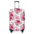 thumbnail image 2 of Goofa Peonies And Roses Pattern Luggage Covers For Suitcase,Suitcase Cover Protector Fit 18-32 Inch Luggage-Medium, 2 of 9