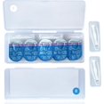 thumbnail image 1 of LCFALO 2 Pack Contact Lens Organizer Case, Portable Storage Case for Disposable Contact Lenses for 30 Days Storage Box for All Contact Lens with Stick Tool Set（2 Contact Lens Cases+2 Stick Tool Set）, 1 of 7