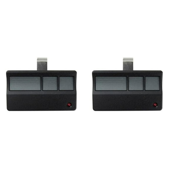 2 Replacement Garage Door Opener Remotes for Raynor, LiftMaster, Chamberlain - 315/390MHz - Compatible with 371RGD, 950CD, 891LM Models - Learn Button Openers