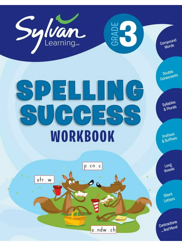 Third Grade Spelling Success (Sylvan Workbooks)