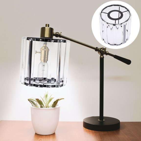 WHAMVOX Small Modern Glass Lamp Shade E27 Base 1 Piece Household Lighting