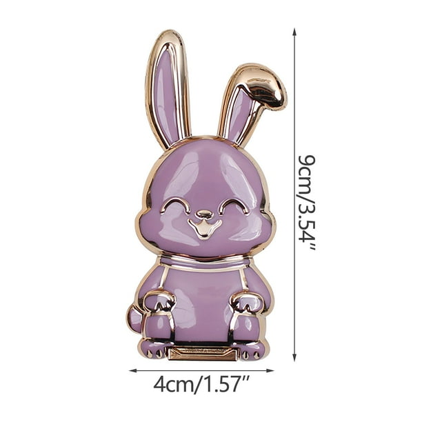 Cute Bunny Cell Phone Stand for Desk,Adorable Rabbit Smartphone