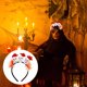 thumbnail image 1 of Diadema de calabaza de Halloween | Accesorio para el cabello de microfibra suave y elástica | Diseño cómodo y antideslizante para fiestas | Multiusos: Halloween, lavado facial, yoga, ejercicio y uso, 1 of 9