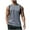 Dark Gray, variant on Workout Sleeveless Shirts for Men's Summer Quick Dry Muscle Swim Shirt Baggy Gym Fitness Running Beach Tank Tops
