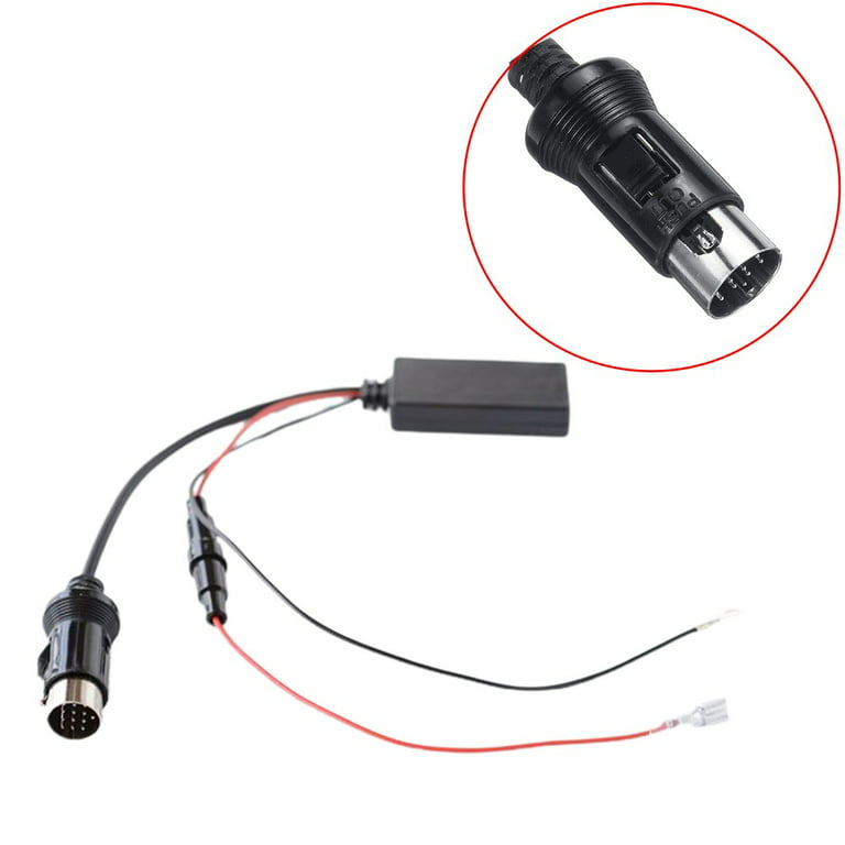 Car Bt-Compatible Module Audio Aux Cable Adapter Receiver For Kenwood  13-Pin Cd 