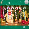 thumbnail image 2 of PENGXIANG 6 Pcs Christmas Candy Cane Ornaments  Tree Hanging Pendant Decoration Props, 2 of 3