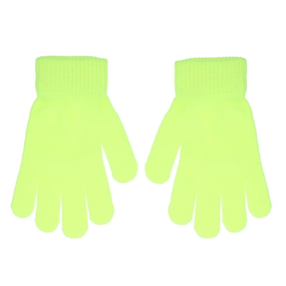 Stri 4 Pairs of Outdoor Riding Gloves Winter Fluorescent Gloves Versatile Warm Gloves