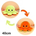 thumbnail image 1 of 30/40cm Reversible Octopus Plush Doll With Double-sided Pattern Stuffed Cartoon WDX, 1 of 5