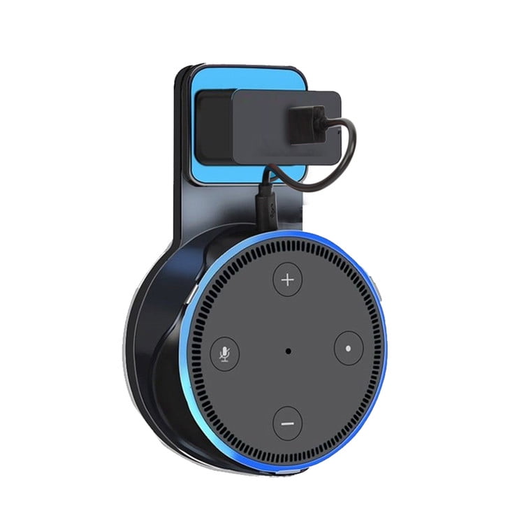 Black Wall Mount Hanger Holder Stand Bracket Bracket For Amazon Echo Alexa Dot2 