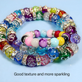 thumbnail image 6 of acdanc JINGKAI 200 Pieces Rhinestone Round Spacer Beads,6mm 8mm Round Spacer Beads-multicolor, 6 of 8