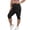 Black Capris, variant on Yoga Workout Leggings for Women Cargo Capris Knee Length Soft Stretch Runing Atheletic Casual Pants Outdoor Lounge Activewear Quick Dry White