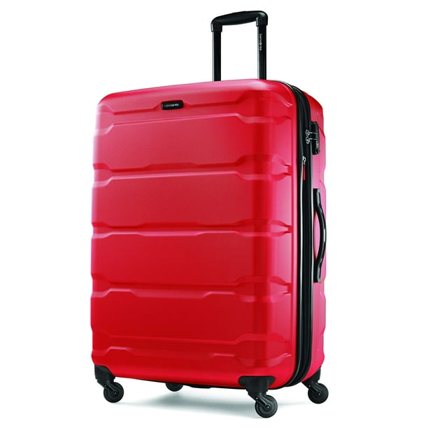 Equipaje Samsonite Omni PC Hardside, 28 pulgadas, rojo, ampliable