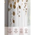 thumbnail image 6 of Brown Eucalyptus Leaves Sheer Curtains 72 Inch Length 2 Panels Set, Summer Watercolor Leaf Voile Window Treatment Rod Pocket Curtains Sheers Drapes for Bedroom/Living Room/Kitchen 52"x72"x2, 6 of 7