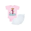 Awkward Styles 1st Birthday Shirt Princess Tutu Skirt Set Cute Baby Girl 1st Birthday Outfit