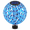 Blue, variant on VOREEN Mosaic Solar Glass Gazing Ball, 10" Outdoor Multicolor Gazing Globe, Handmade IP44 Waterproof Garden Decor Sphere for Patio Lawn Yard, Heart Flower Design