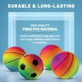 thumbnail image 6 of Sports Balls For Kids & Toddlers - (Pack of 4) 5-inch Sports Balls Set Includes Basketball, Small Soccer Ball, and Playground Balls, Fun Indoors & Outdoor Toys (hand Pump Included), 6 of 14