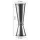 thumbnail image 1 of Cotail Measuring Jigger - Steel Measuring Tool For Bartenders - Jiggers And Pourers, 1 of 4
