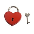thumbnail image 4 of Godderr Small Vintage Metal Heart Shaped Padlock Mini Lock with Keys,Assorted Colors 2.3x1.7in, 4 of 5