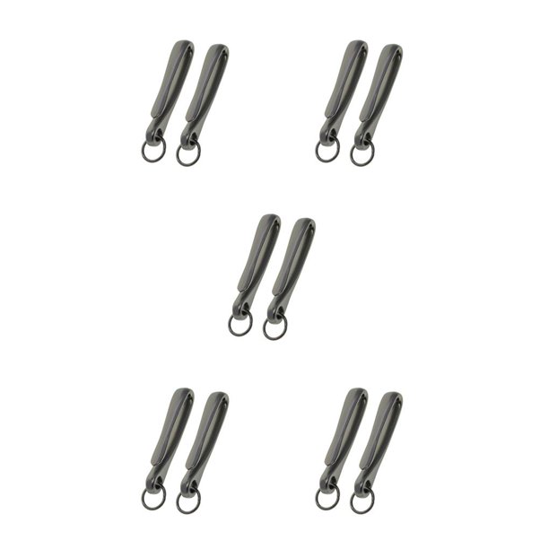 Ganchos en forma de U Bearachild 2 piezas Cartera portátil Anzuelos de Aleación de Zinc Soporte para llavero Accesorios para hacer joyas Regalo CBP197391