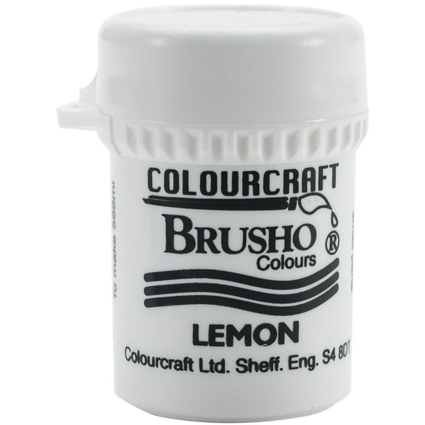 15 G de Citron Brusho (Couleur Cristalline)