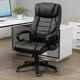 thumbnail image 2 of Vinsetto Chaise de Bureau Exécutive avec Massage, Inclinaison, Chaise de Bureau, Brun, 2 of 10