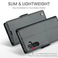 thumbnail image 6 of CaseMe Leather For Samsung Galaxy A25 5G Wallet Case with RFID Blocking, For Samsung Galaxy A25 5G Case Wallet for Women Men Card Holder Magnetic Clasp Kickstand Folio Case,Black,For Galaxy A25(5G), 6 of 11