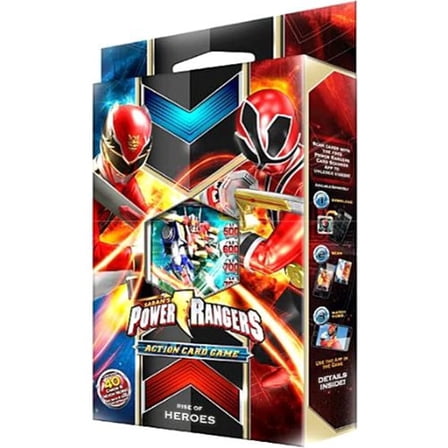 Power Rangers Action Card Game Rise of Heroes Starter Deck